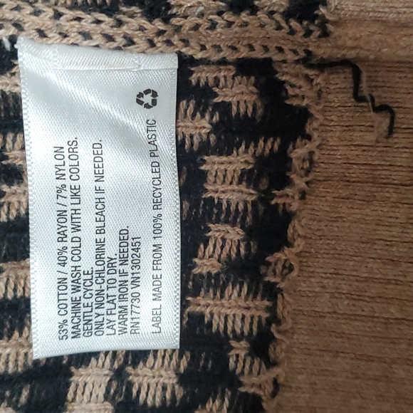 a.n.d new day animal print sweatshirt XS - Picture 4 of 5